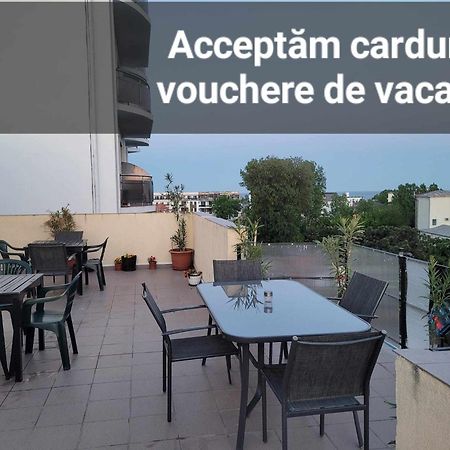 Cazare Eforie Nord, Plaja Acapulco, Garsoniere Four Studios, Bucatarie Comuna, Baie Proprie, Etaj 4, Fara Lift Екстер'єр фото